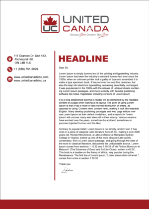 Letterhead Design by DesignMe Graphics