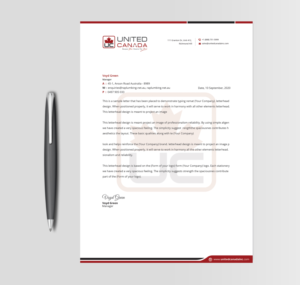 Letterhead Design by Senthil Kumaar V for United Canada Inc. | Design: #23298928