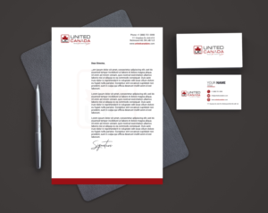 Letterhead Design by ADJE folakè for United Canada Inc. | Design: #23070943