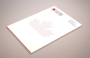Diseño de Membrete por Musa. A para United Canada Inc. | Diseño: #23028579