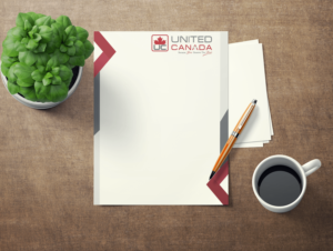 Letterhead Design by Subia for United Canada Inc. | Design: #23070917