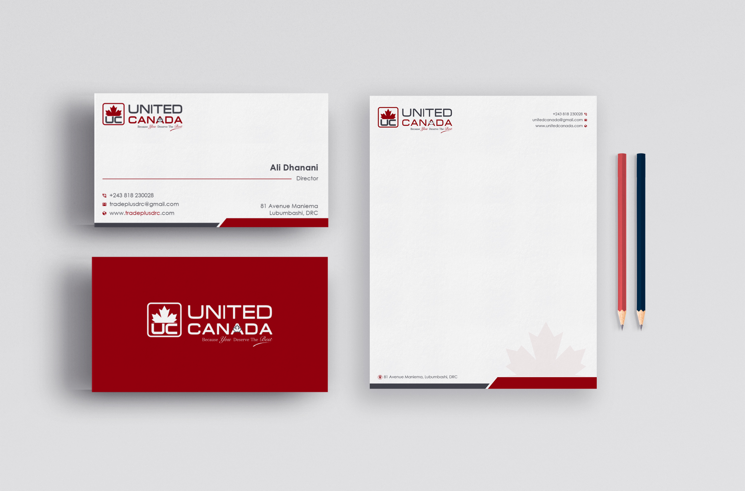 Diseño de Membrete por Uttom 2 para United Canada Inc. | Diseño #23088540