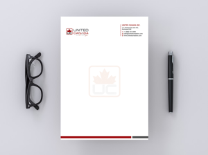 Letterhead Design by Krishno for United Canada Inc. | Design: #23028843