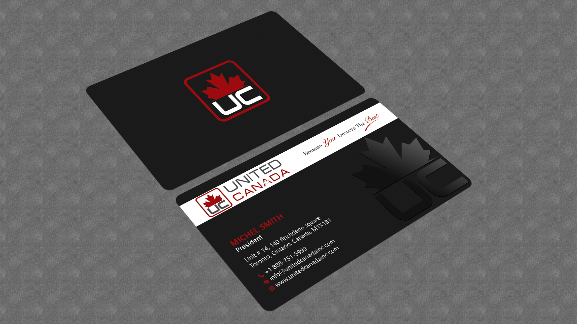 Letterhead Design by Bonna 3 for United Canada Inc. | Design #23031398