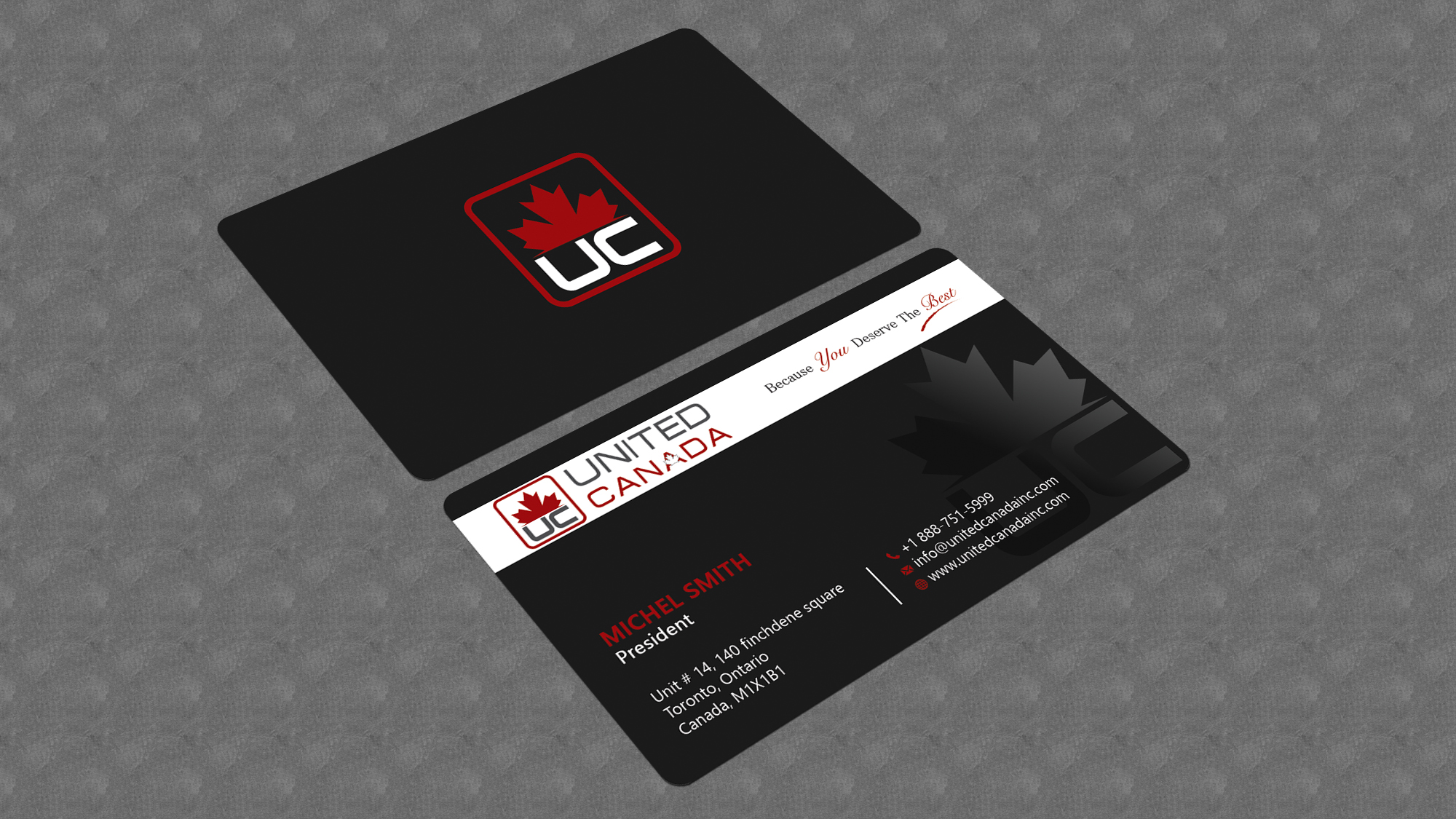 Letterhead Design by Bonna 3 for United Canada Inc. | Design #23031503