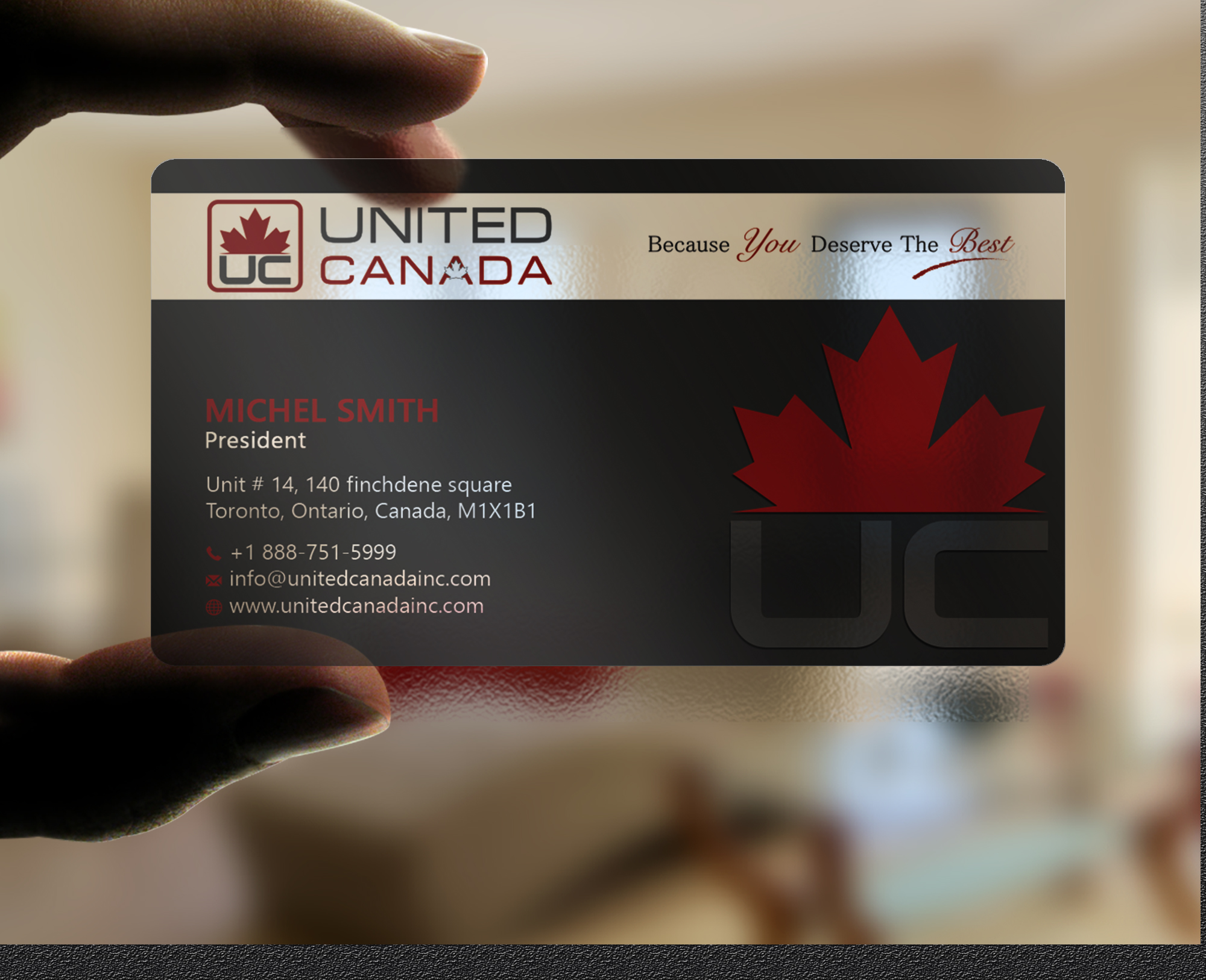 Letterhead Design by Bonna 3 for United Canada Inc. | Design #23045071