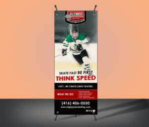 Signage Design by TGDesigns for Edge Power Skating Inc. | Design: #23073876