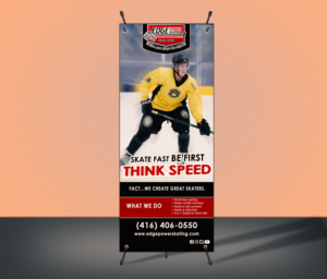 Diseño de Señalética por TGDesigns para Edge Power Skating Inc. | Diseño: #23073878