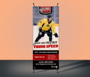Diseño de Señalética por TGDesigns para Edge Power Skating Inc. | Diseño: #23073881