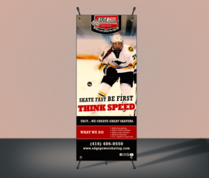 Diseño de Señalética por TGDesigns para Edge Power Skating Inc. | Diseño: #23073882