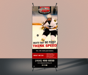Diseño de Señalética por TGDesigns para Edge Power Skating Inc. | Diseño: #23073894