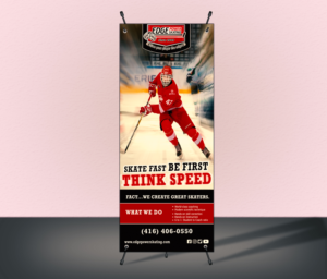 Signage Design by TGDesigns for Edge Power Skating Inc. | Design: #23095322