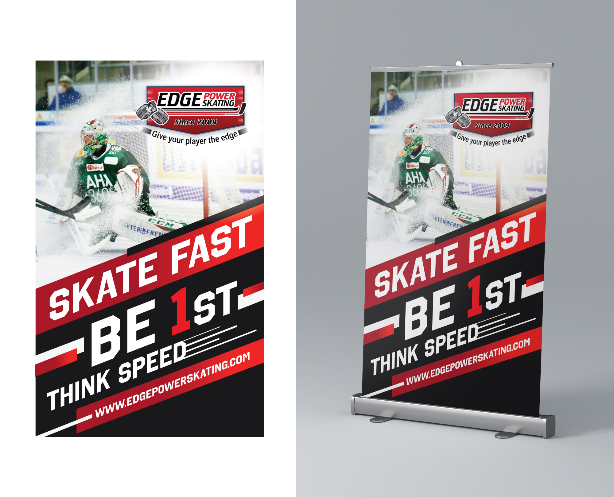 Diseño de Señalética por Impressive Solutions para Edge Power Skating Inc. | Diseño #23040710