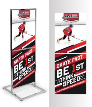 Signage Design by Impressive Solutions for Edge Power Skating Inc. | Design: #23050403