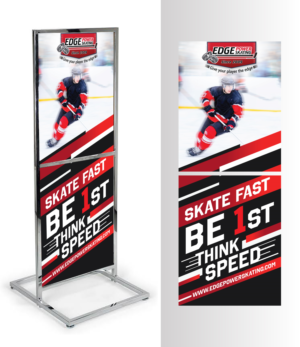 Signage Design by Impressive Solutions for Edge Power Skating Inc. | Design: #23050404
