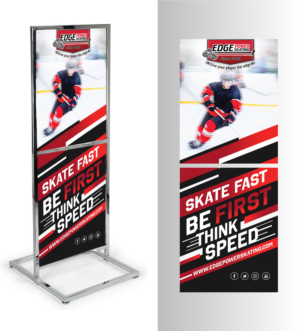 Signage Design by Impressive Solutions for Edge Power Skating Inc. | Design: #23068525