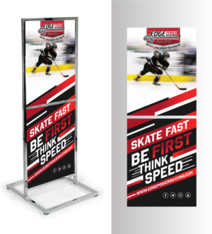 Signage Design by Impressive Solutions for Edge Power Skating Inc. | Design: #23068526