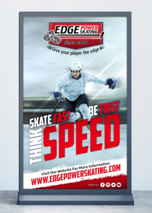 Schilder-Design von SAI DESIGNS für Edge Power Skating Inc. | Design #23117684