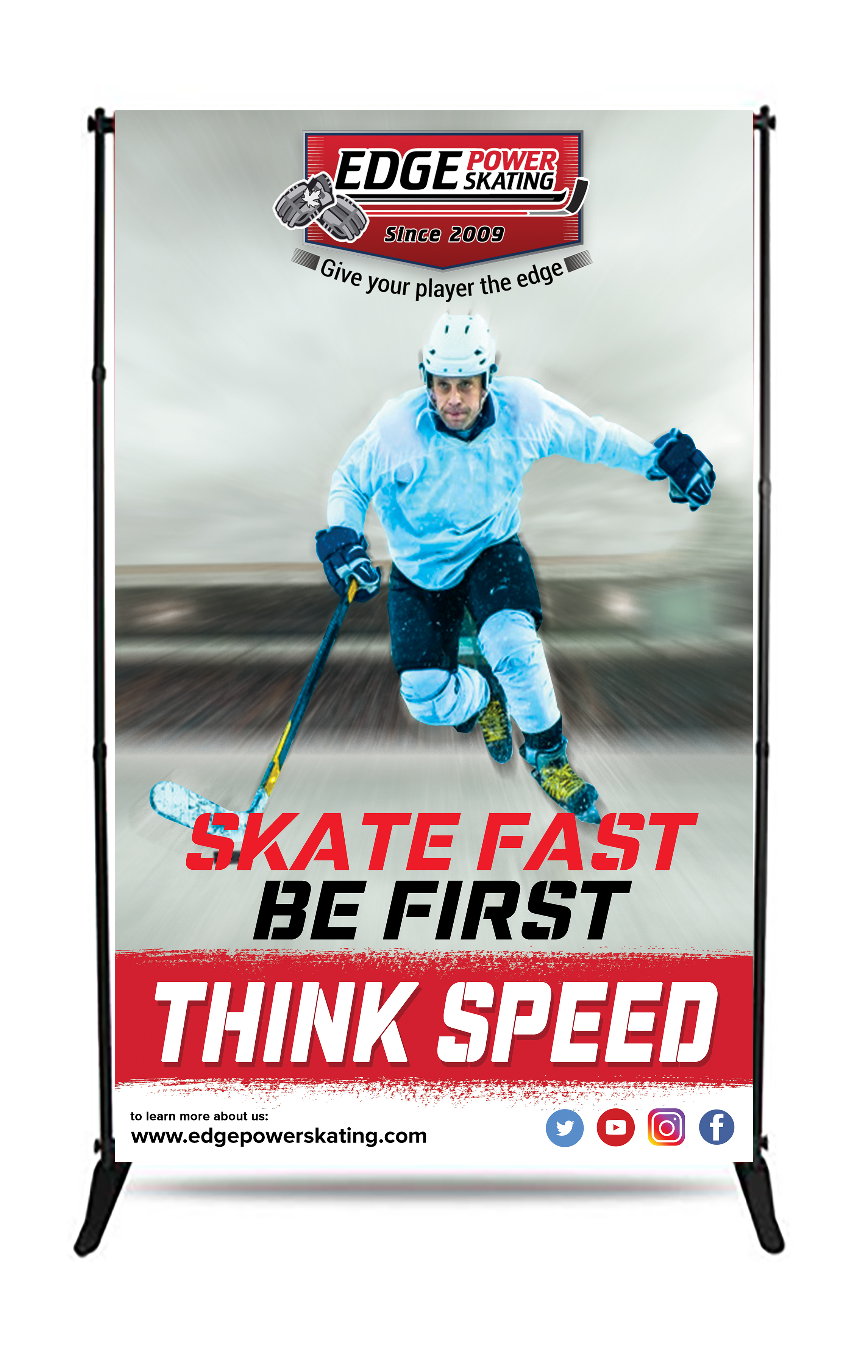 Schilder-Design von SAI DESIGNS für Edge Power Skating Inc. | Design #23118716