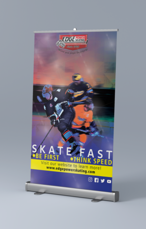 Schilder-Design von PriteshR für Edge Power Skating Inc. | Design #23078294