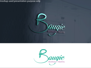 Bougie Budget Travel | Logo Design by Juli creation