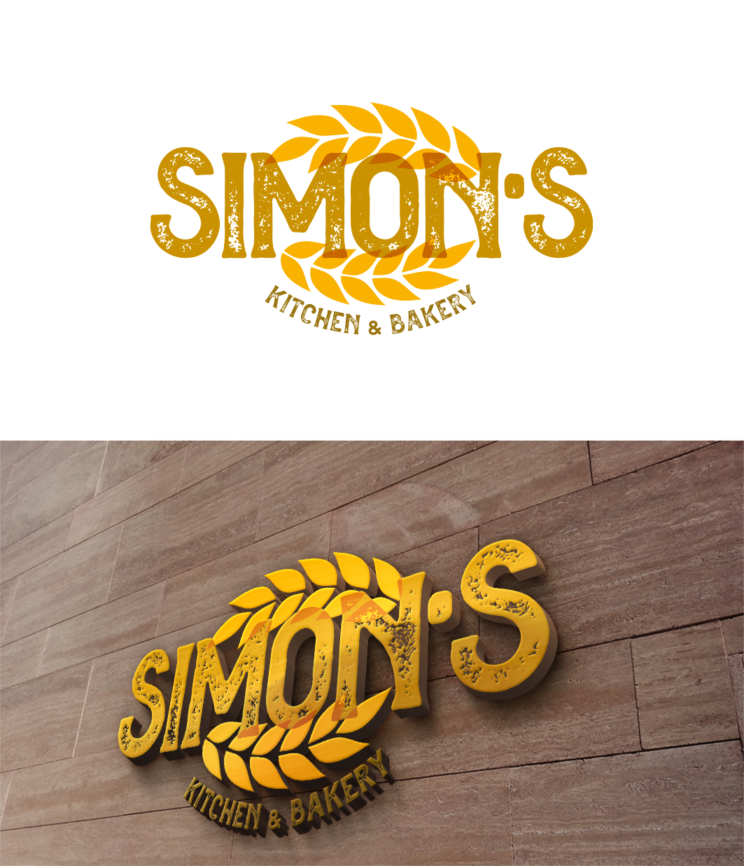 Logo Design by trufya for Simon's Kitchen and Bakery | Design #23039127