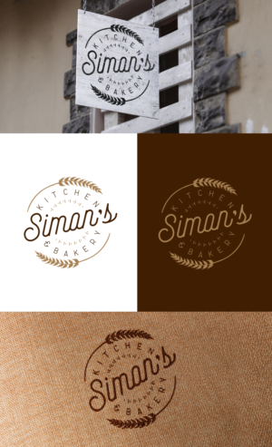 Logo-Design von GLDesigns für Simon's Kitchen and Bakery | Design #23038241