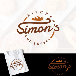 Simon's Kitchen and Bakery | Logo Design by TRHZ