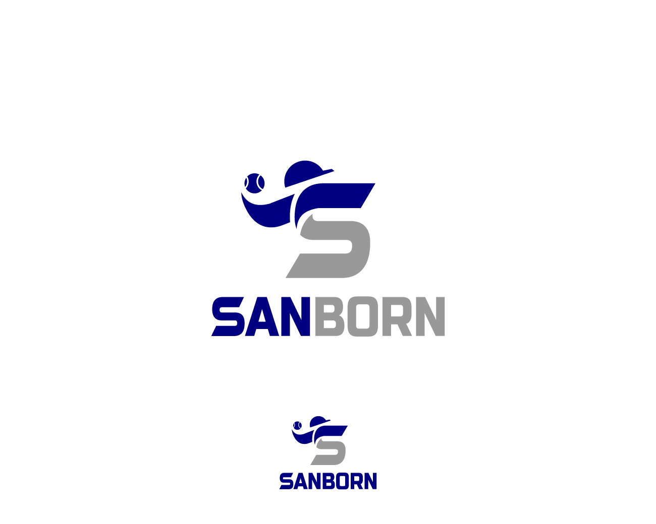 Logo Design by anonrotide for Sanborn Baseball Softball Association | Design #23137243