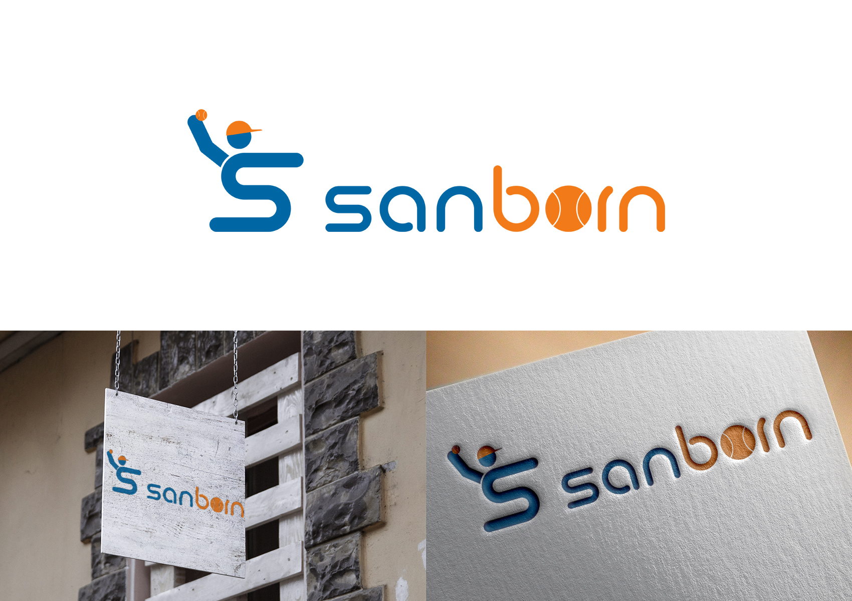 Logo Design by Arun 25 for Sanborn Baseball Softball Association | Design #23033793