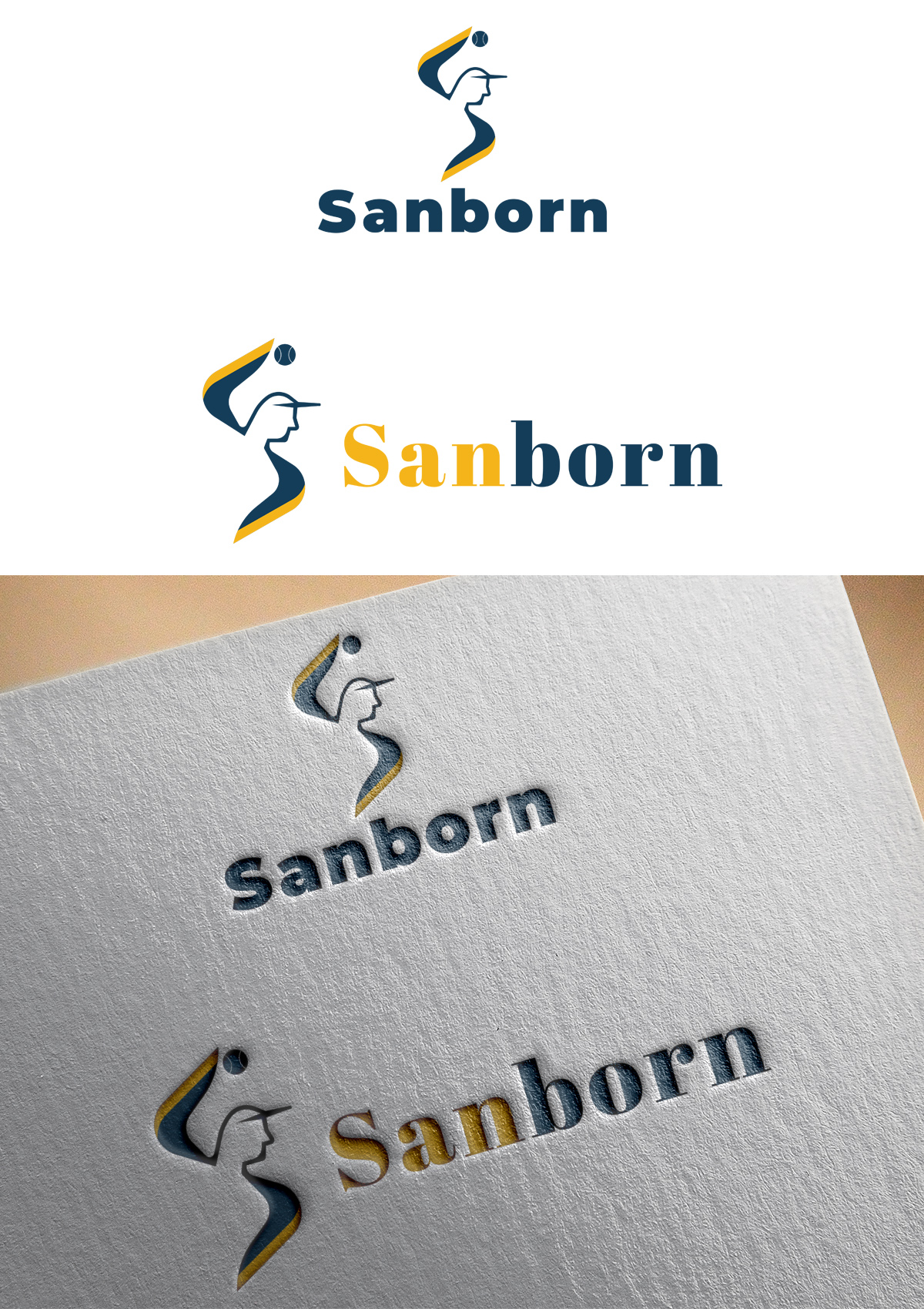 Logo Design by Arun 25 for Sanborn Baseball Softball Association | Design #23041595