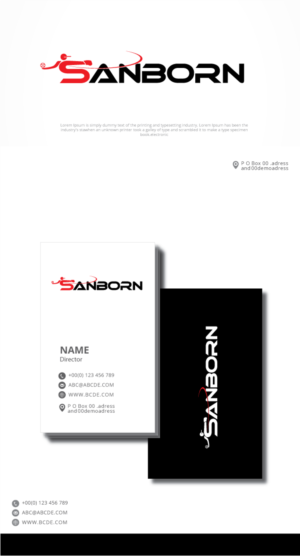 Logo Design by graphicevolution for Sanborn Baseball Softball Association | Design: #23036523
