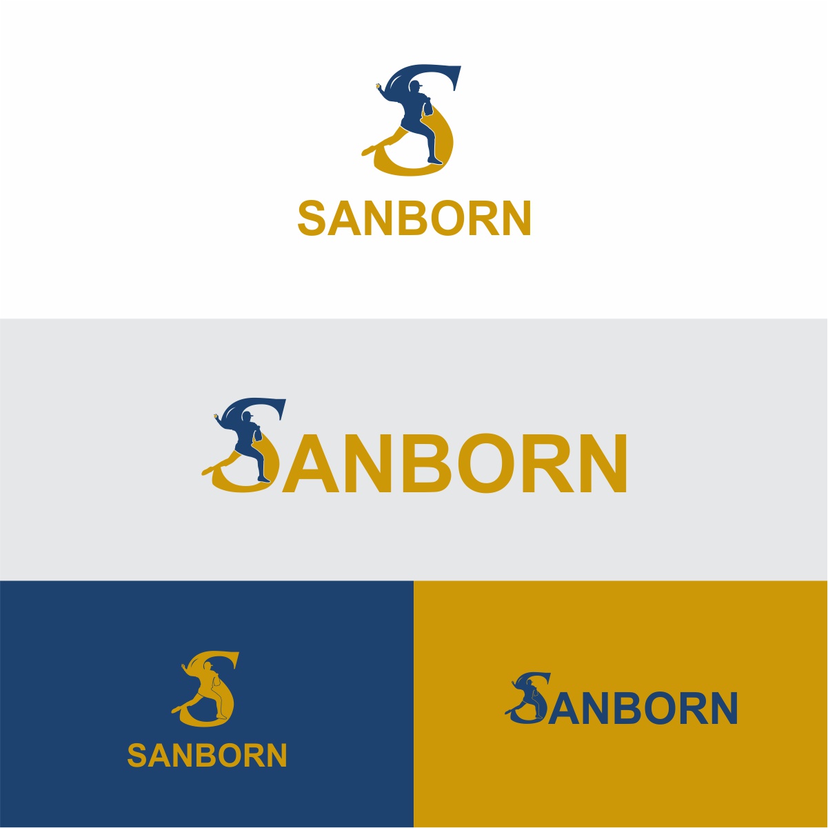 Diseño de Logo por soriyeee para Sanborn Baseball Softball Association | Diseño #23040986