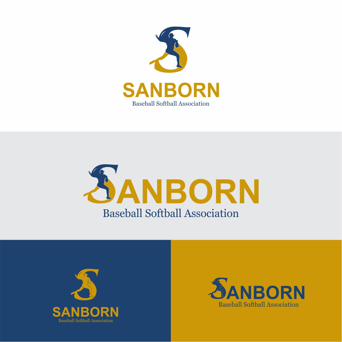 Logo-Design von soriyeee für Sanborn Baseball Softball Association | Design #23041055