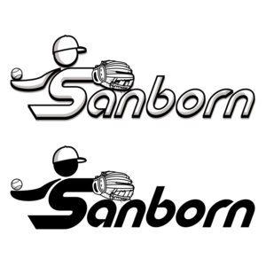 Logo Design by geni for Sanborn Baseball Softball Association | Design: #23035306