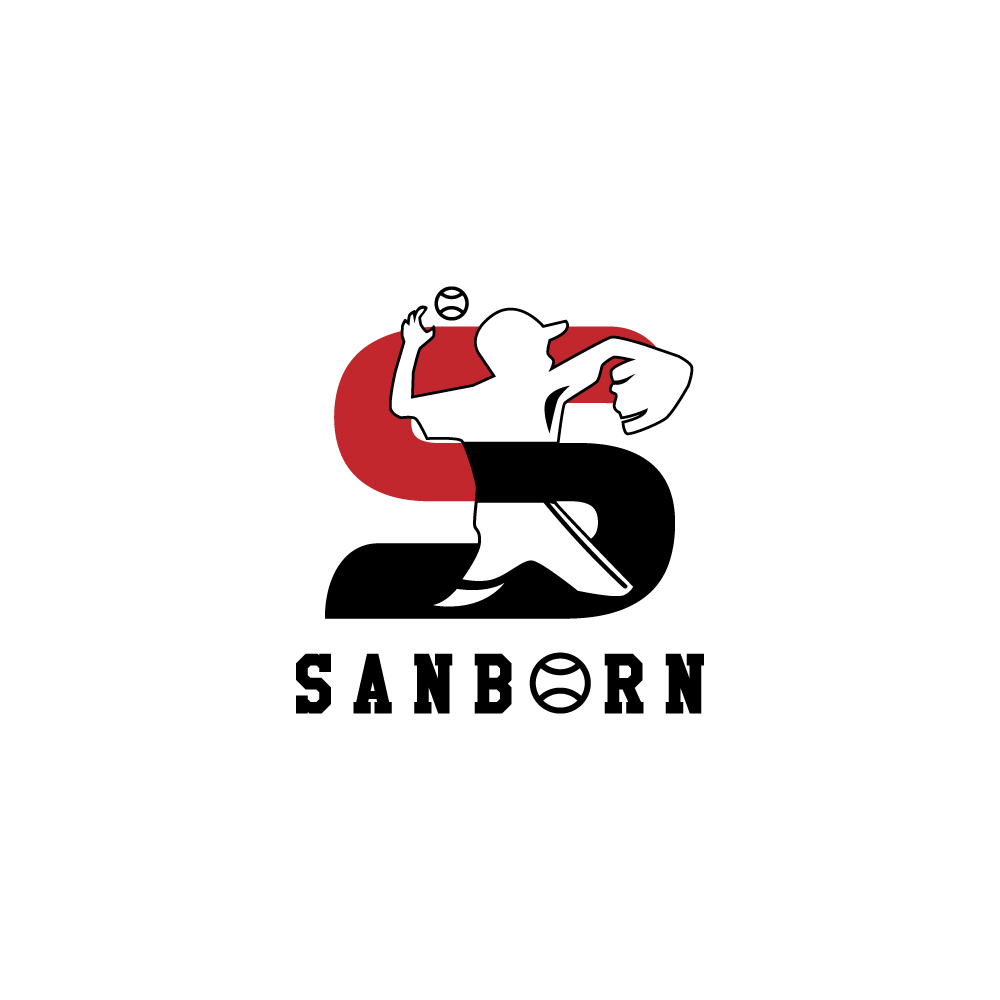 Diseño de Logo por Mhipzi para Sanborn Baseball Softball Association | Diseño #23033662