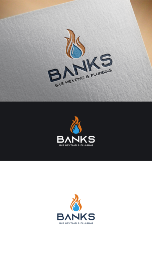 BANKS GAS HEATING & PLUMBING | Logo Design by logo_s