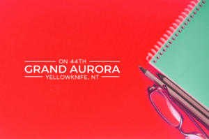 Grand Aurora on 44th, Yellowknife, NT | Logo Design by 92logo