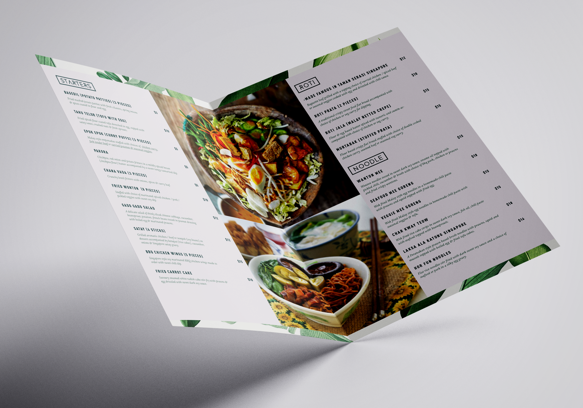 Menu Design by TANbenny for this project | Design #23077493
