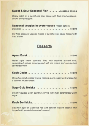 Menu Design by Ewa 3 for this project | Design #23082983