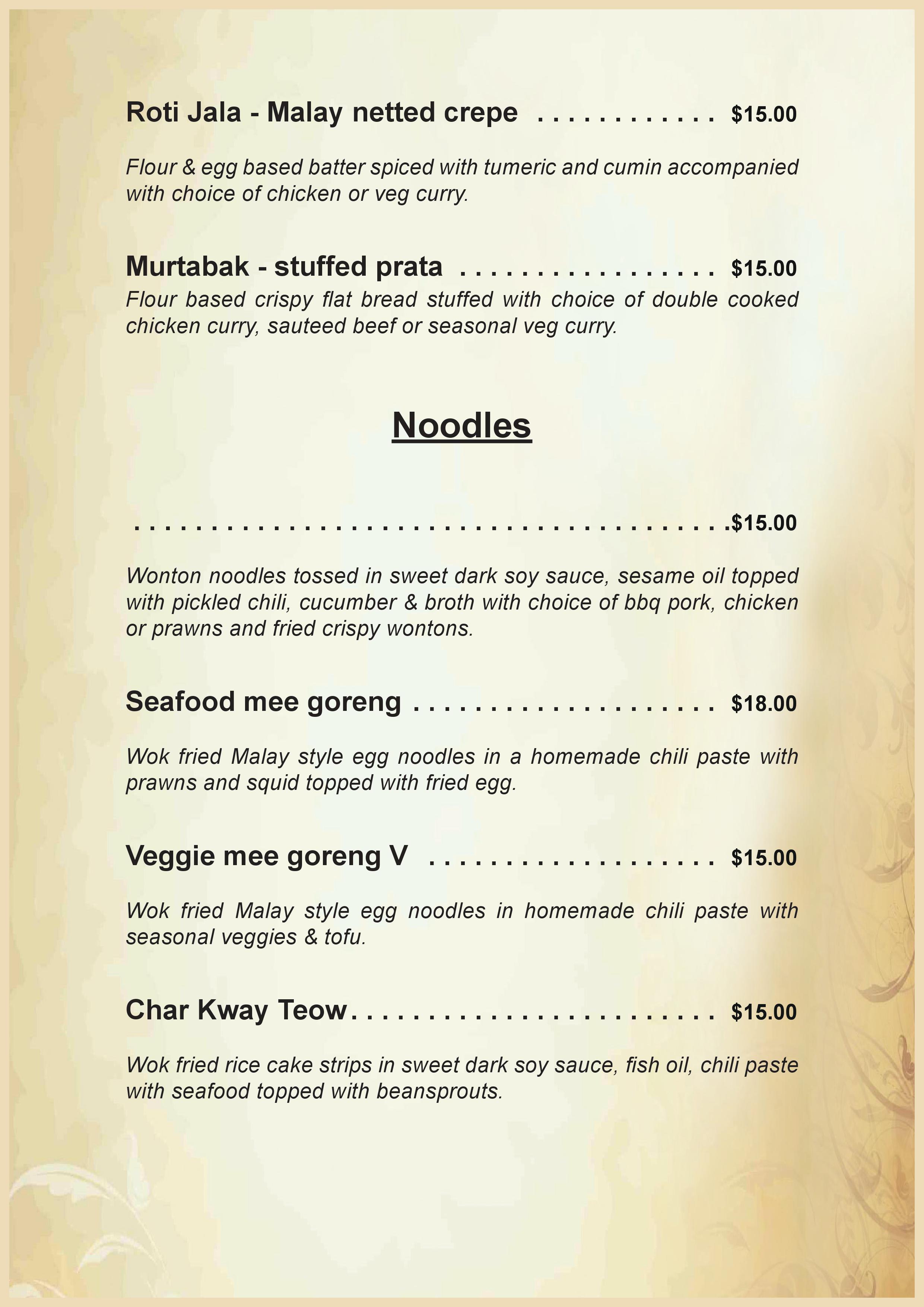 Menu Design by Ewa 3 for this project | Design #23082985