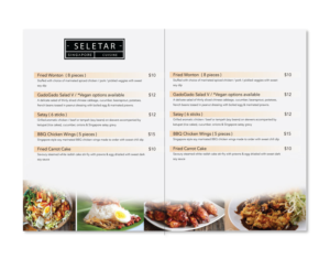 Menu Design by zumur 2 for this project | Design: #23036610