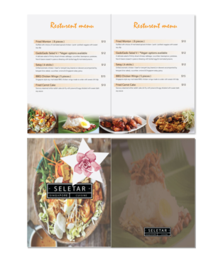 Menu Design by zumur 2 for this project | Design: #23038893