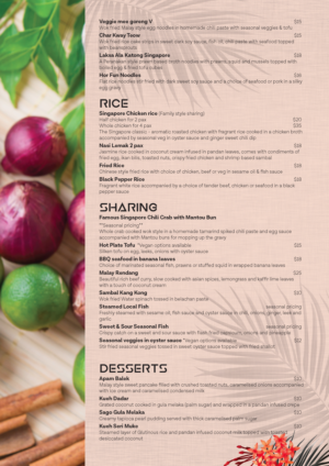 Menu Design by iD_intelligentDesign for this project | Design: #23067001