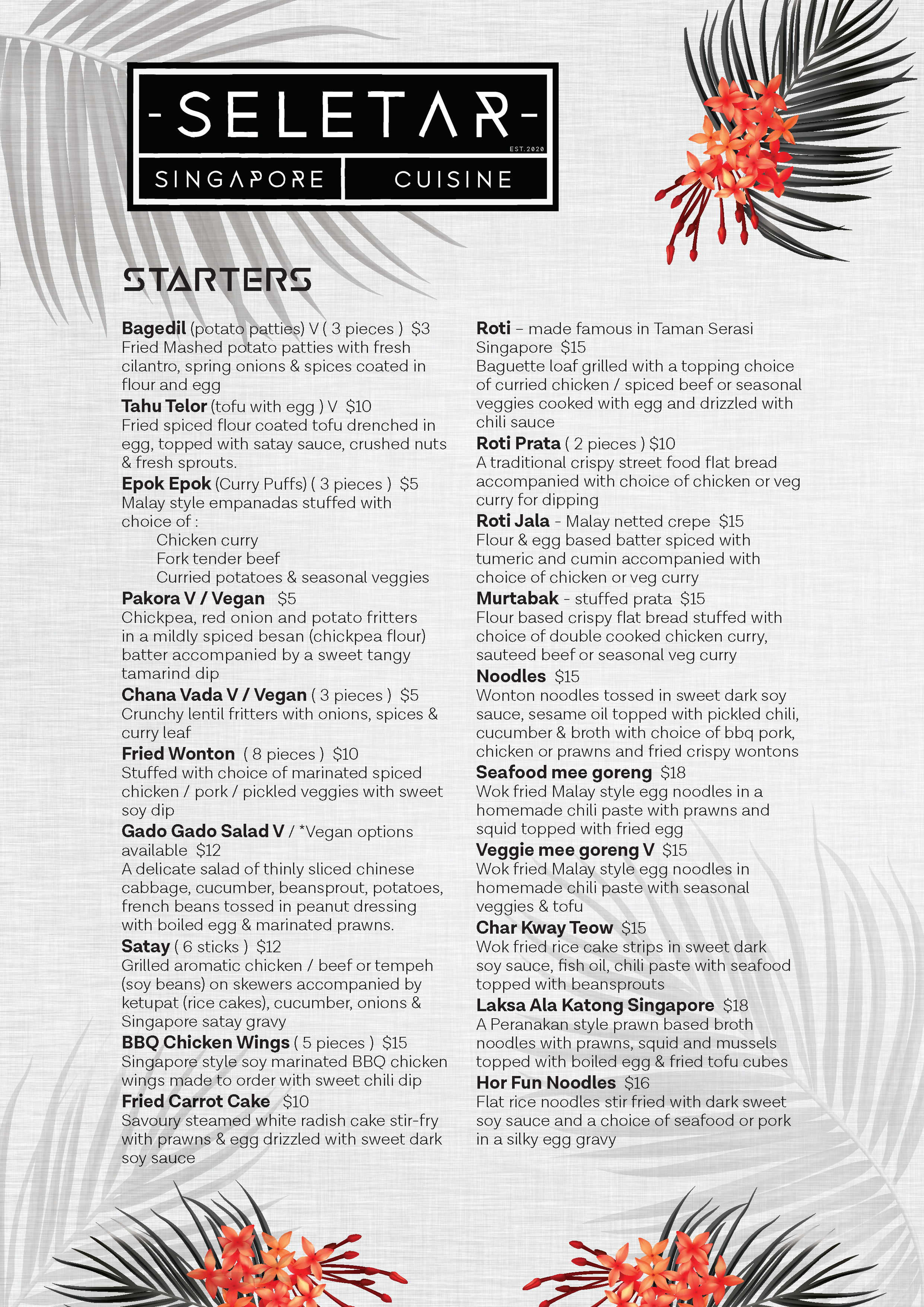 Menu Design by iD_intelligentDesign for this project | Design #23073173