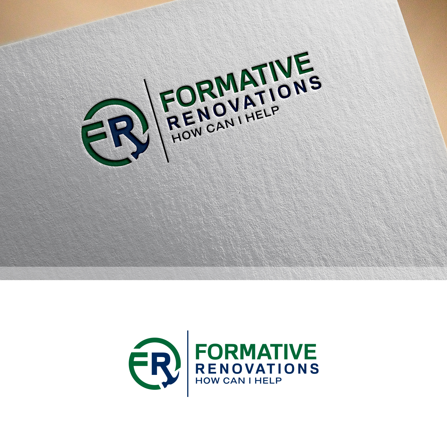 Logo-Design von MG.graphics für Formative renovations  | Design #23037553