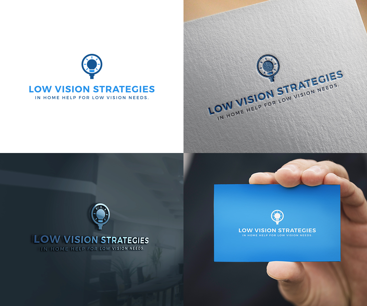 Logo Design by happybrain design for Low Vision Strategies | Design #23040029