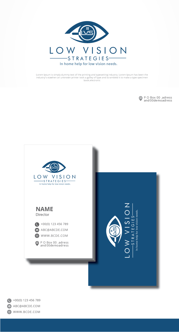 Design de Logo par graphicevolution pour Low Vision Strategies | Design #23036935