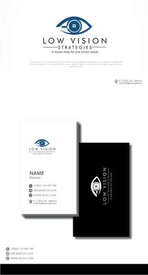 Logo-Design von graphicevolution für Low Vision Strategies | Design: #23039064