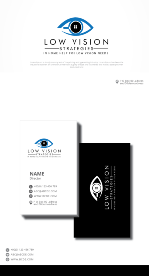 Logo-Design von graphicevolution für Low Vision Strategies | Design: #23039072